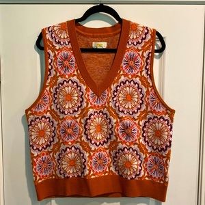 Anthropologie Maeve XL Sweater Vest